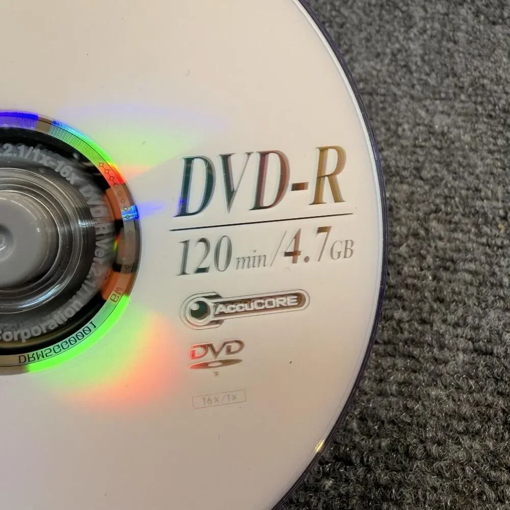 Sony DVD-R 16x 4.7GB 120min Blank Recordable Discs Spindle Data Video Media